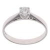 18ct White Gold 0.41ct Brilliant Cut Diamond Solitaire Ring
