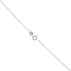 9ct Yellow Gold 0.35ct Diamond Quatrefoil Pendant and Integral Chain 16" by Anya Belle