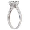 9ct White Gold 0.50ct Brilliant Cut Diamond Cluster Ring