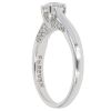 18ct White Gold 0.50ct Brilliant Cut Diamond Solitaire Ring