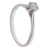 18ct White Gold 0.33ct Brilliant Cut Diamond Solitaire Ring