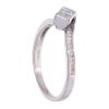 9ct White Gold 0.25ct Diamond Cluster Ring