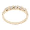 9ct Yellow Gold 0.25ct Brilliant Cut Diamond Five Stone Ring