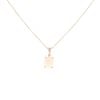 9ct Yellow Gold Opal Pendant And Chain 20"