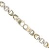 14ct Yellow And White Gold Fancy Chain 16"