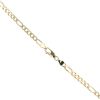 9ct Yellow Gold Figaro Chain 22"