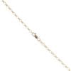 9ct Yellow Gold Filigree Patterned Cross and Chain 22"