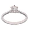 18ct White Gold 0.65ct Brilliant Cut Diamond Solitaire Ring