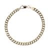 9ct Yellow Gold Curb Bracelet 8"
