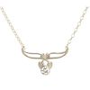 9ct Yellow Gold Rennie Mac Pendant and Chain 16"