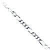 Silver Figaro Bracelet 8.5" by Icesia