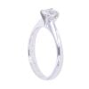 18ct White Gold 0.59ct Brilliant Cut Diamond Solitaire Ring