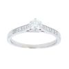 18ct White Gold 0.30ct Diamond Solitaire Ring