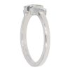 Silver Personalised Script Polished Ring