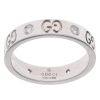 Gucci 18ct White Gold 0.25ct Brilliant Cut Diamond Ring