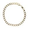 9ct Yellow Gold Curb Bracelet 9"