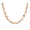 9ct Yellow Gold Curb Chain 22"