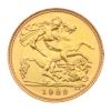 1982 Elizabeth II Half Sovereign Coin