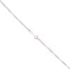 18ct White Gold Patterned Fancy Chain 20"