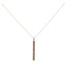 9ct Yellow Gold Garnet Pendant and Belcher Chain 18"