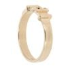 9ct Yellow Gold Buckle Ring