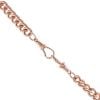 9ct Rose Gold Albert T-Bar and Chain 28"