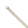 9ct Yellow Gold 2.00ct Brilliant Cut Diamond Bracelet 7.5"