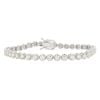 18ct White Gold 4.75ct Diamond Tennis Bracelet