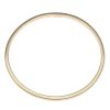 9ct Yellow Gold Plain Bangle