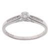 18ct White Gold 0.25ct Brilliant Cut Diamond Solitaire Ring