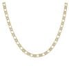 9ct Yellow Gold Square Link Chain 18"