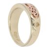 9ct Yellow And Rose Gold Dragon Clogau Ring