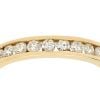 9ct Yellow Gold Diamond Eternity Ring
