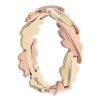 9ct Yellow and Rose Gold Clogau Oak Leaf Ring