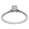18ct White Gold 0.33ct Brilliant Cut Diamond Solitaire Ring