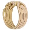 18ct Yellow Gold Six Piece Puzzle Ring