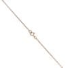 9ct Rose Gold 0.10ct Diamond and Pink Gemstone Pendant and Chain