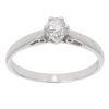 9ct White Gold 0.25ct Diamond Solitaire Ring