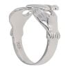 Silver Claddagh Ring By Icesia