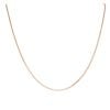 9ct Rose Gold Box Chain 16"
