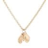 9ct Yellow Gold Pair of Boxing Gloves Pendant And Chain 28"