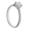Platinum 0.35ct Brilliant Cut Diamond Solitaire Ring