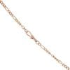 9ct Yellow Gold Figaro T Bar Chain 24"