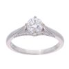 18ct White Gold 0.70ct Diamond Solitaire Ring