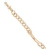 9ct Yellow Gold Spanner Belcher Bracelet 6"