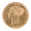 1863 Victoria Half Sovereign Coin