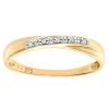 9ct Yellow Gold Diamond Wedding Band