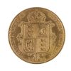 1892 Victoria Half Sovereign Coin