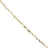 9ct Yellow Gold Wave Chain 18"