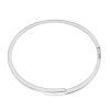 9ct White Gold 0.14ct Diamond Bangle
